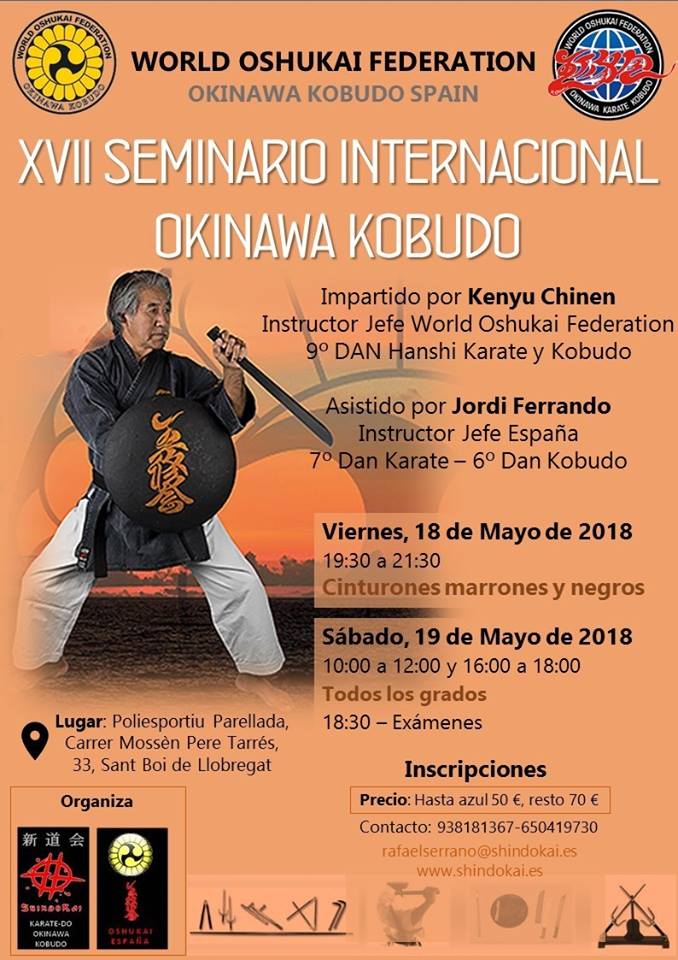 XVII Curso Internacional Okinawa Kobudo